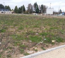 Voici comment se pr&eacute;sente le terrain