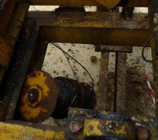 Casse de l'axe principal des tambours