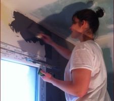 Pose panneaux Wedi pour remettre de niveaux le mur