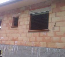 Appuis en brique pour limiter les pont thermiques