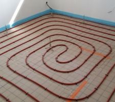 Serpentin chambre RDC