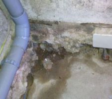 Vue angle int&eacute;rieur avec infiltration