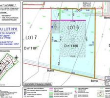 Le lot que nous avons achet&eacute; au sein du Lot Les Collines de Lagarel.