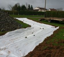 R&eacute;alisation du chemin d'acc&egrave;s