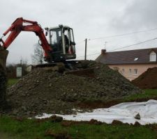 R&eacute;alisation du chemin d'acc&egrave;s