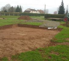 R&eacute;alisation du chemin d'acc&egrave;s