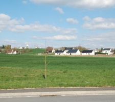 Vue du lotissement avril 2015