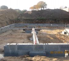 Voila! la maison sort de terre