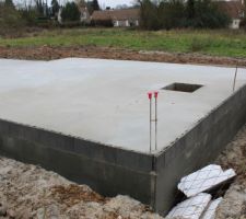 Petit problème de saleté sur le mur du VS. une nouvelle couche d'étanchéité sera remise