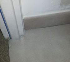 Carrelage WC étage
