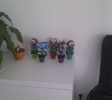 Plantes Mario, Plants Vs Zombies rétro-geek perles hama