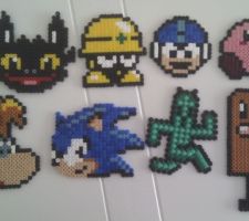 Autres réalisations rétro-geek perles hama