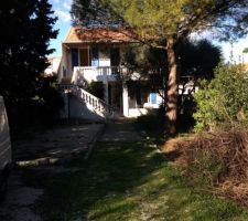 Facade Sud de la maison