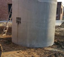 Cuve de récupération d'eau 10 000L