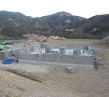 El&eacute;vation des murs