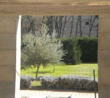 Vue de la chambre du RDC.