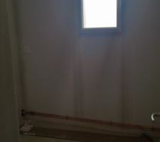 Salle de bains/plomberie en cours