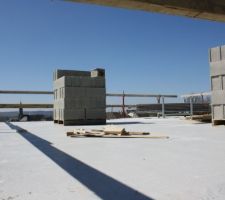 Dalle apr&egrave;s une semaine de s&eacute;chage