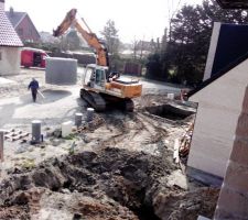 Cuve de r&eacute;cup&eacute;ration d'eau de pluie