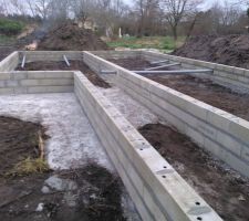 R&eacute;alisation du vide sanitaire en cours