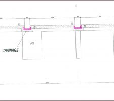 PLAN DE CHARPENTE - ferme traditionnelle -