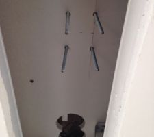 Montage de l'&eacute;cran de projection