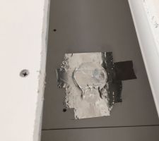 Montage de l'&eacute;cran de projection