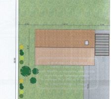 Implantation de la maison