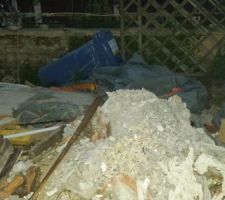 Gravats dans le garage