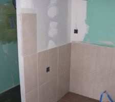 Salle d'eau parentale, on attaque la 3&egrave;me rang&eacute;e...