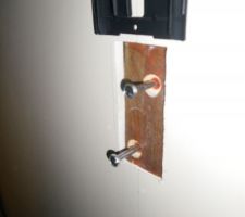 Installation TV au mur