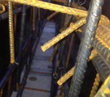 Coffrage linteaux porte de garage