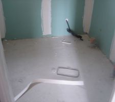 La salle bain en bas