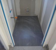Carrelage des WC