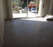 Carrelage du séjour