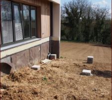 Fondation future terrasse