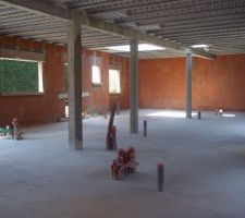 L'intérieur de la maison