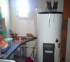 Buanderie en cours de réalisation!!