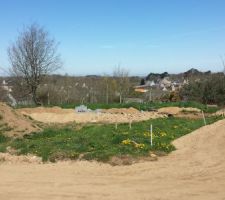Une petite vue d'ensemble du terrain ...