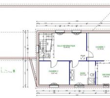 Plan du 1er etage