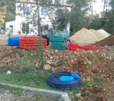 Le debut des travaux