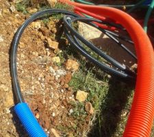 Du cote des compteur, en attendant le branchement