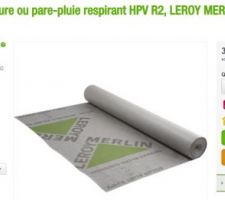 Ecran sous toiture