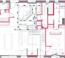 Vue en plan RDC