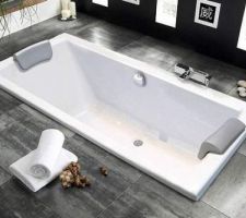 Baignoire choisie quadra 180x80 au comptoir des fers ( aubade)