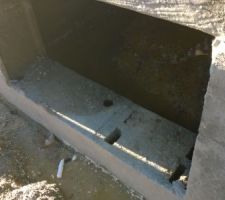 L'eau dans le vide sanitaire