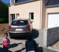 Après les VRD et le terrassement terminés, travail très propre.