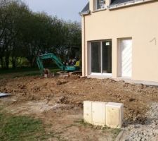 Avant les VRD et le terrassement