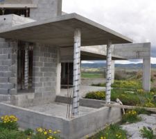 Enlèvement des étais ...