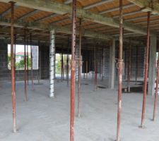 Enlèvement des étais et nettoyage